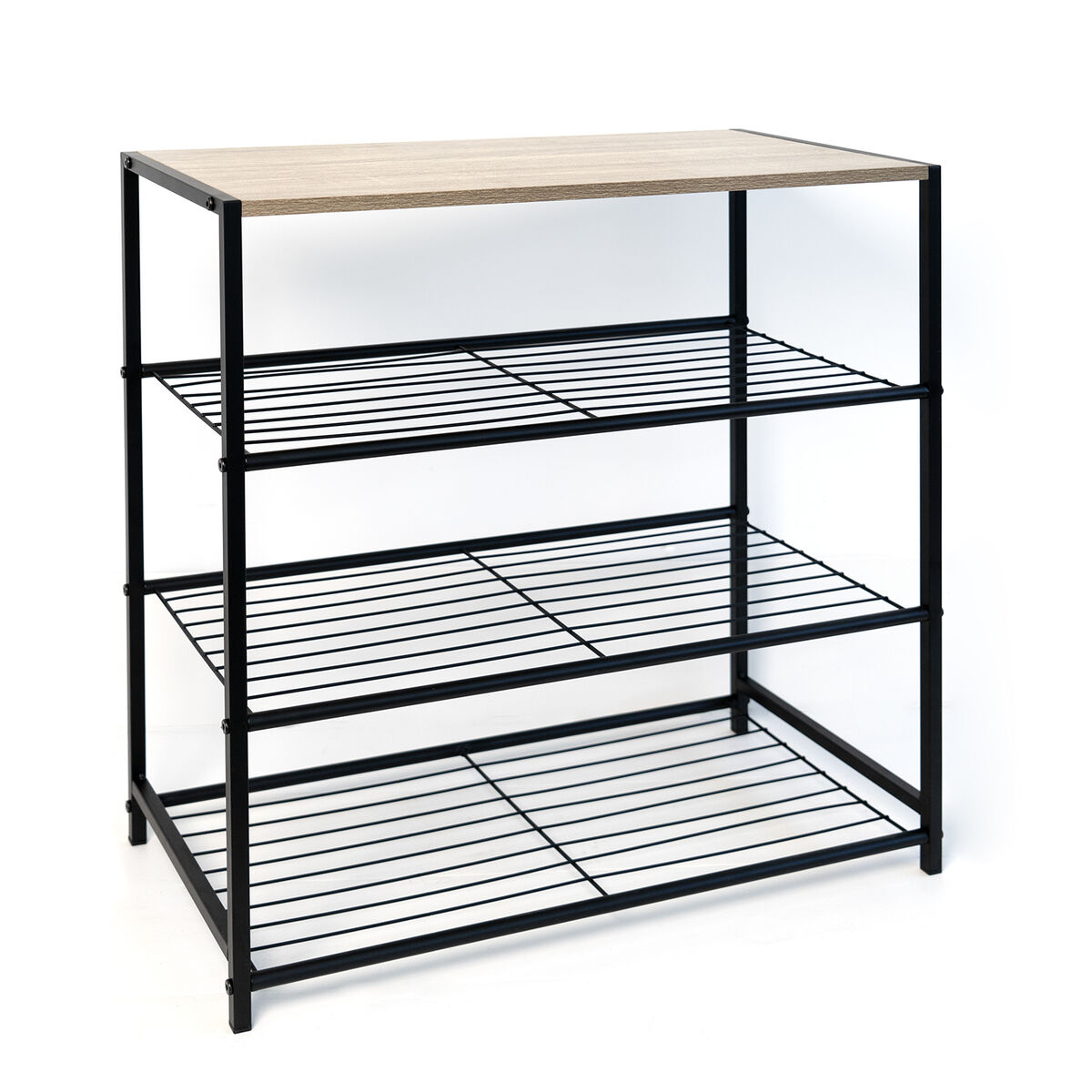 Bokhylla Vinthera Moa Metall Trä MDF 60 x 30 x 63,5 cm (3 antal) - 6