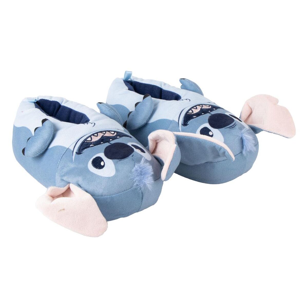 Hustofflor Stitch Blå