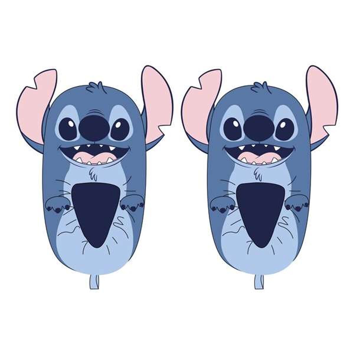 Hustofflor Stitch Blå - 3