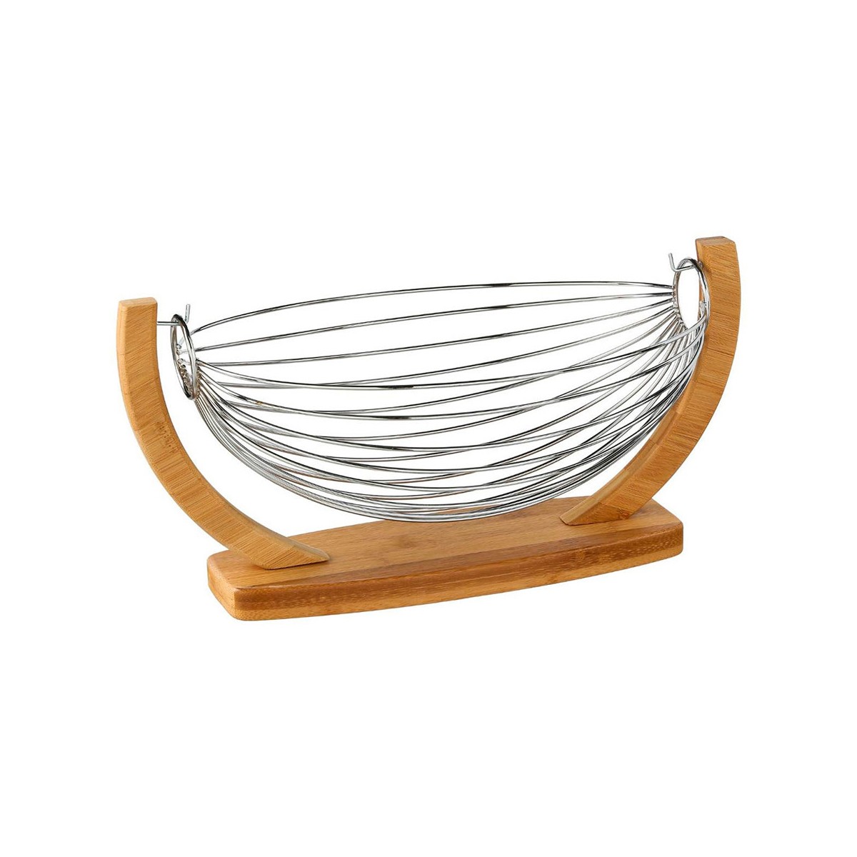 Fruktskål 5five Simply Smart Swing Rostfri krommetall 36,5 x 21 x 18,5 cm - 4