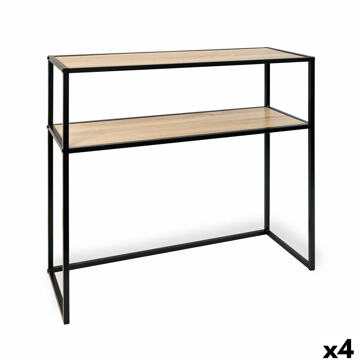 Bokhylla Vinthera Moa Metall Trä MDF 78 x 27 x 77 cm (4 antal)