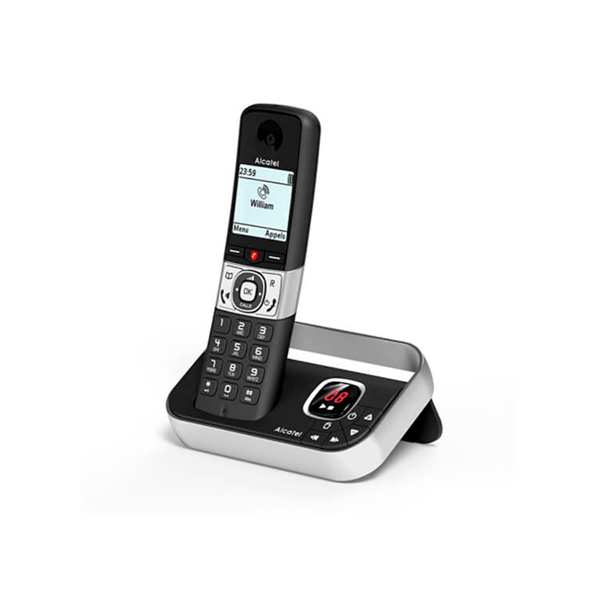 Trådlös Telefon Alcatel F890 Svart - 2