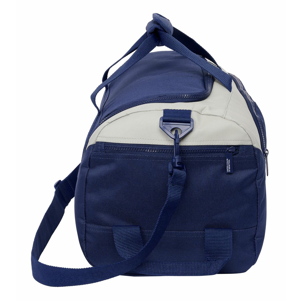 Sportväska Benetton Varsity Grå 50 x 25 x 25 cm Barn - 3