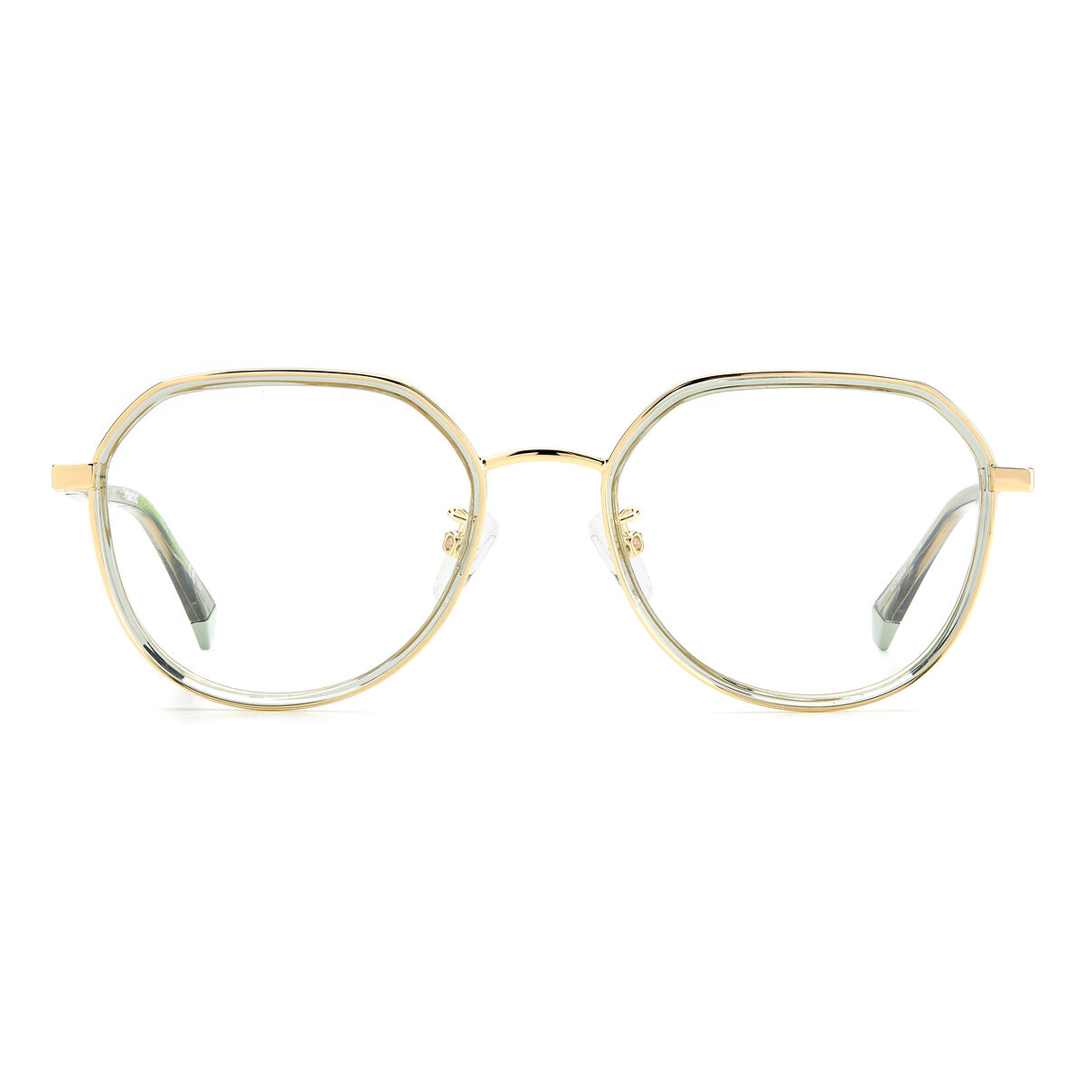 Glasögonbågar Polaroid PLD-D455-G-J5G Gold Ø 53 mm - 2