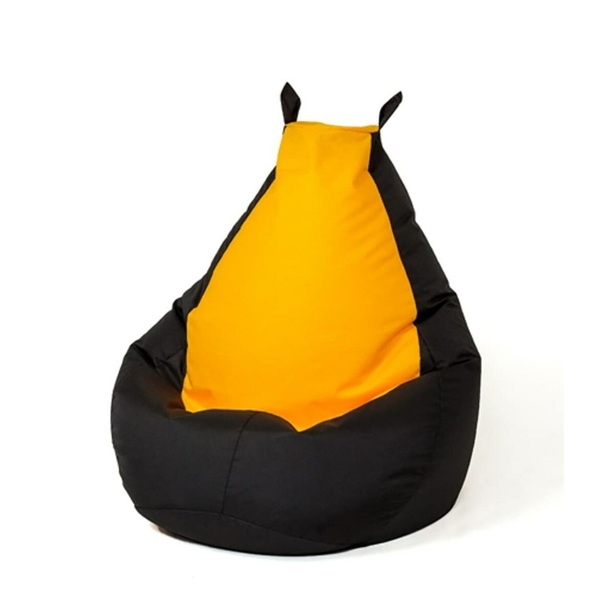 Puff GO GIFT Gul Svart Oxford 130 x 90 cm