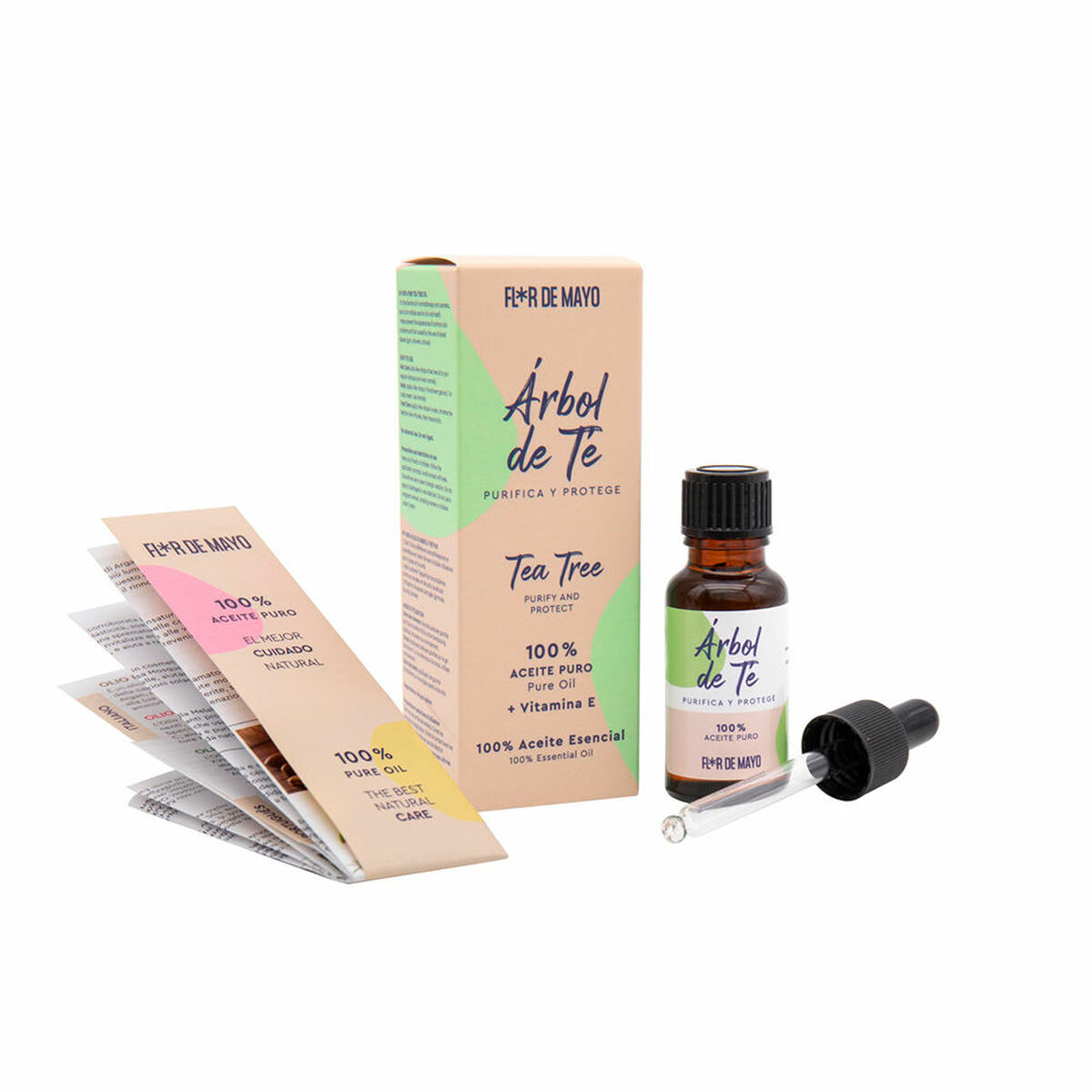 Återfuktande olja Flor de Mayo Aceite Natural 20 ml