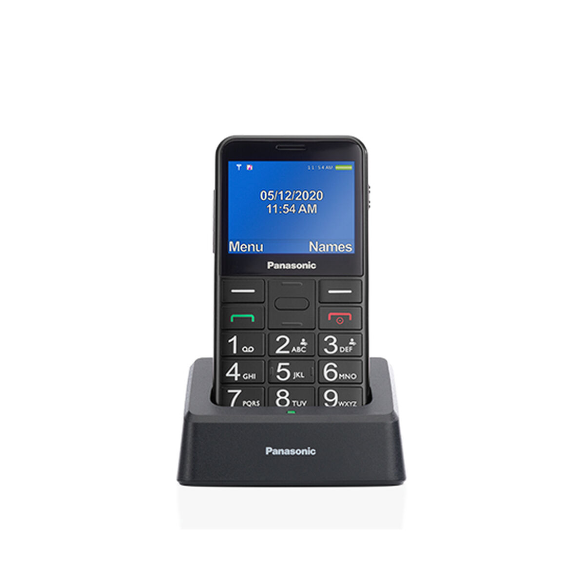 Mobiltelefon Panasonic KX-TU155EXBN 2,4" Svart