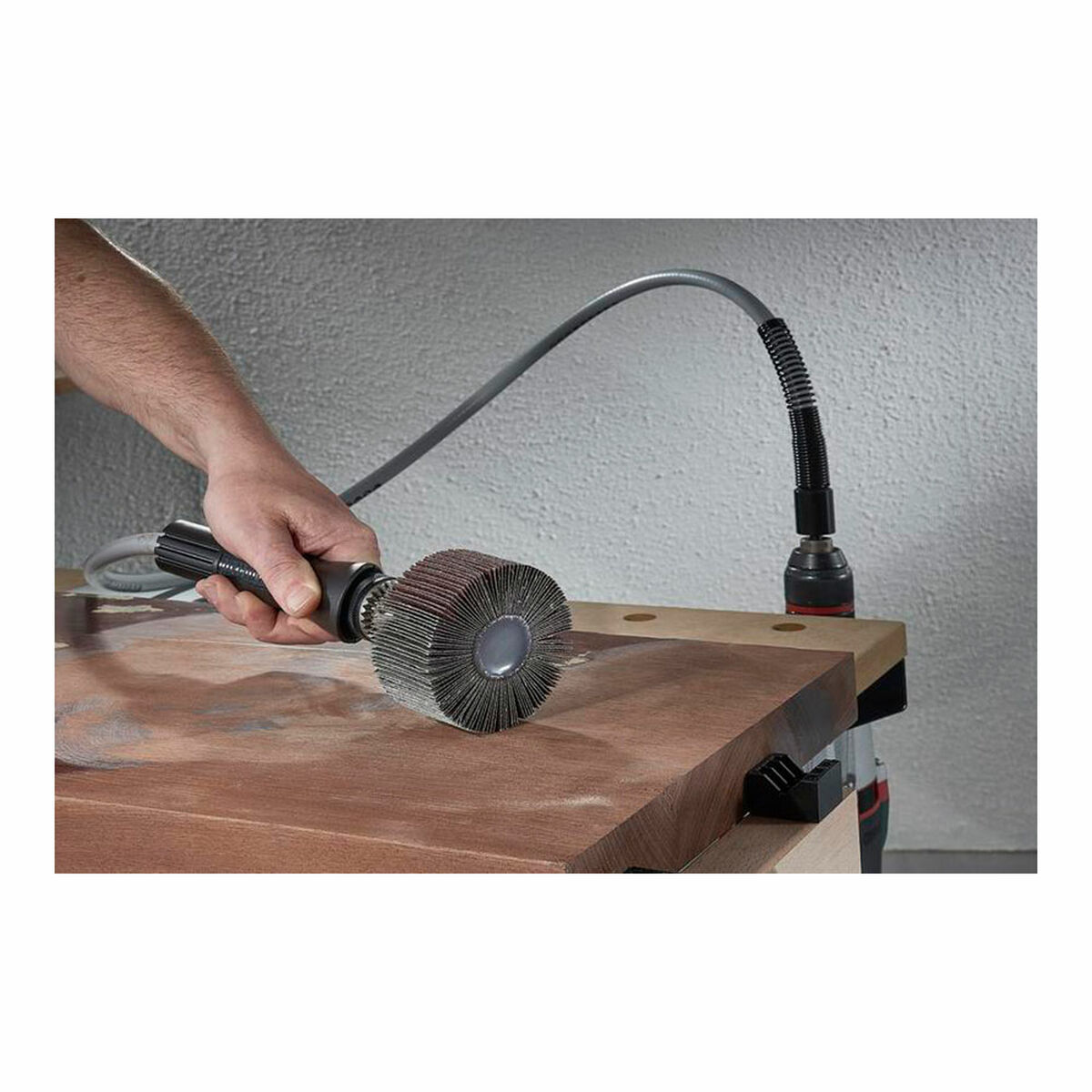 Flerlagersborste Wolfcraft GR60 Syntetisk fiber 80 mm - 3