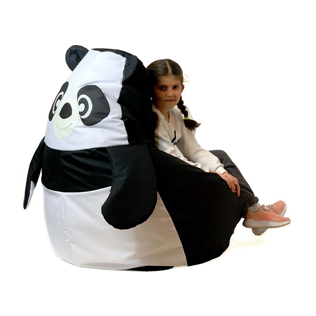 Puff GO GIFT Vit Svart Oxford 130 x 90 cm - 2