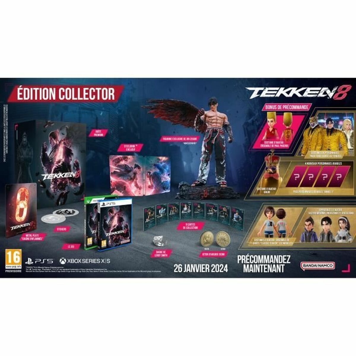Xbox Series X Videospel Bandai Namco Tekken 8: Collector's Edition (FR) - 9