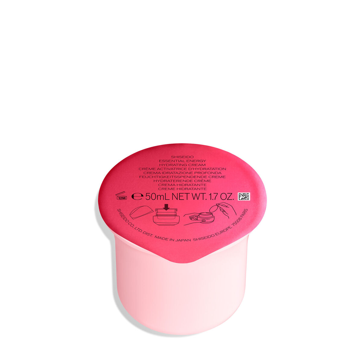 Fuktkräm Shiseido Refill Påfyllning 50 ml - 2