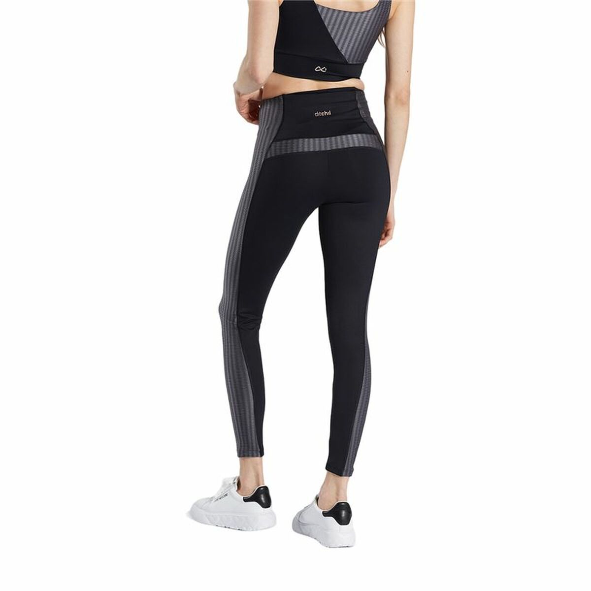 Sport-leggings, Dam Ditchil Sway Svart - 2