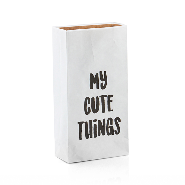 Liten papperskasse Oh My Home (15 x 30 x 8 cm) - 3