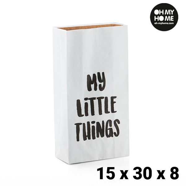 Liten papperskasse Oh My Home (15 x 30 x 8 cm)
