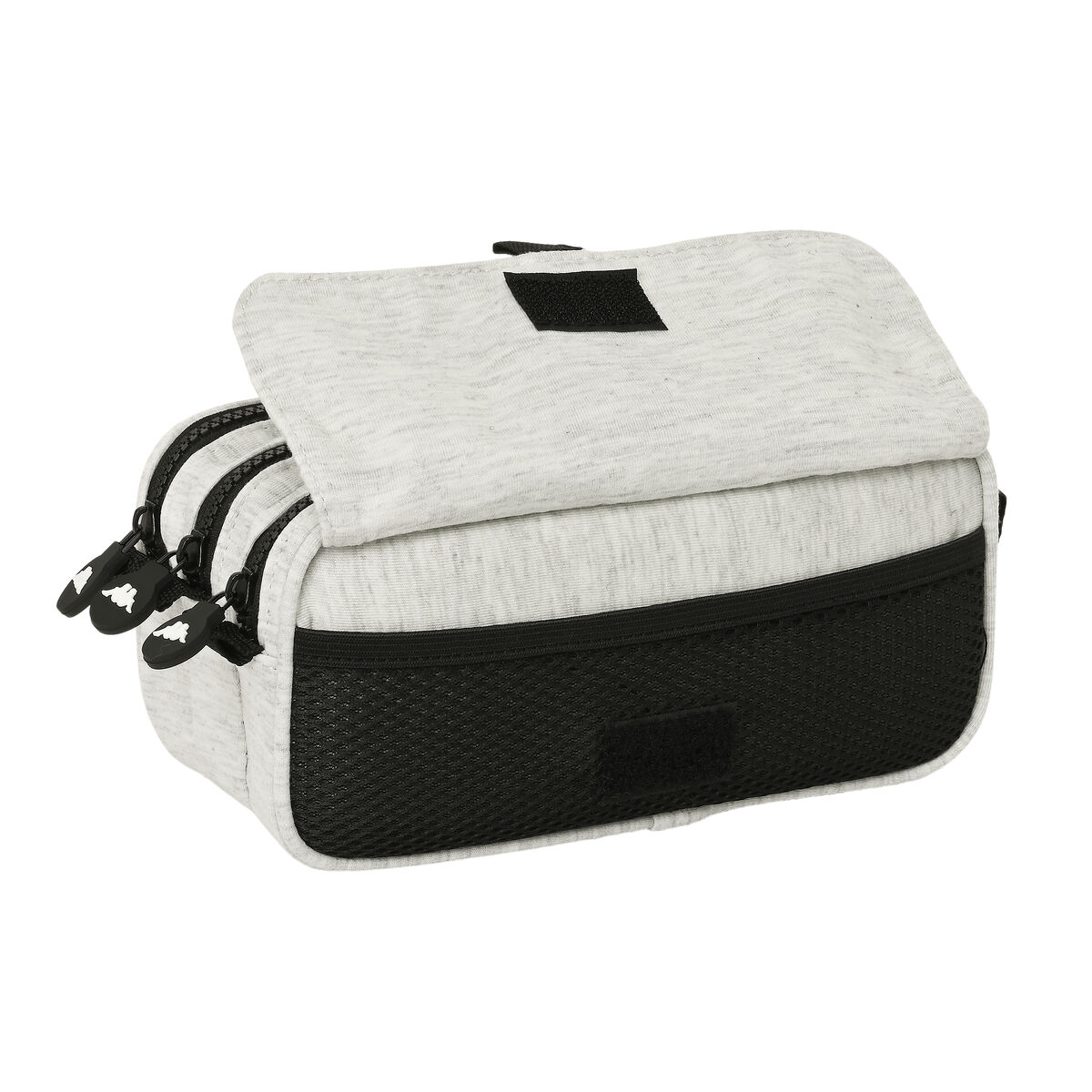 Tredubbel Carry-all Kappa Grey knit Grå (21,5 x 10 x 8 cm) - 8