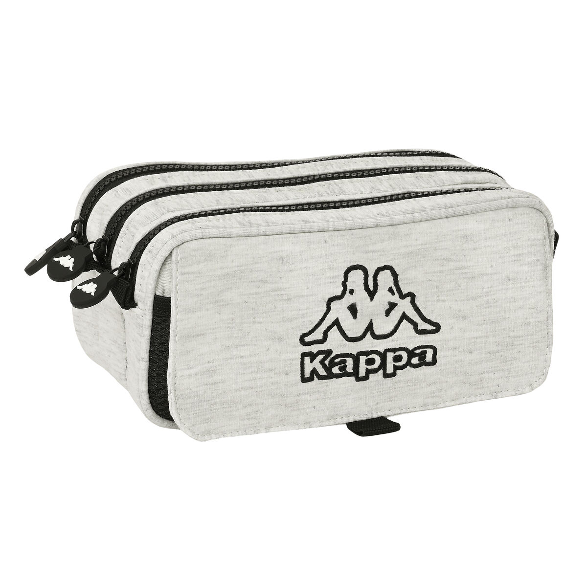 Tredubbel Carry-all Kappa Grey knit Grå (21,5 x 10 x 8 cm)