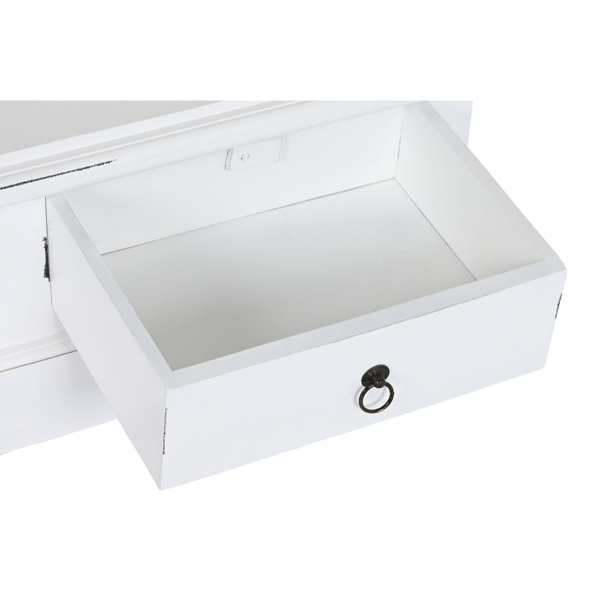 Bokhylla Home ESPRIT Vit Trä 97 x 34 x 180 cm - 5