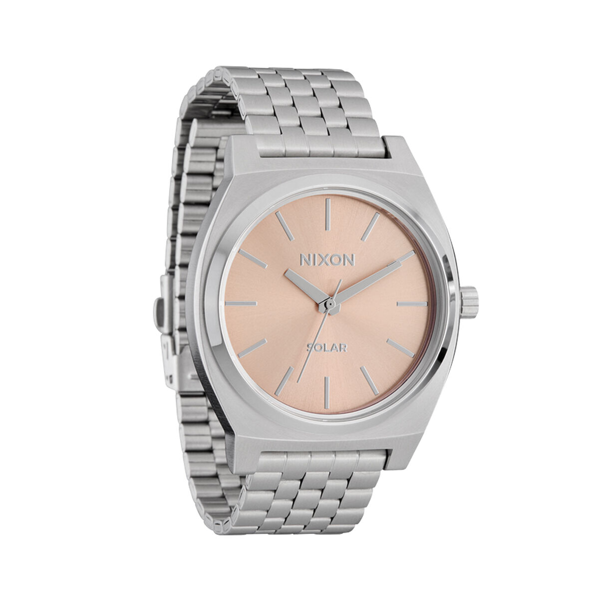 Herrklocka Nixon TIME TELLER SOLAR Silvrig - 2