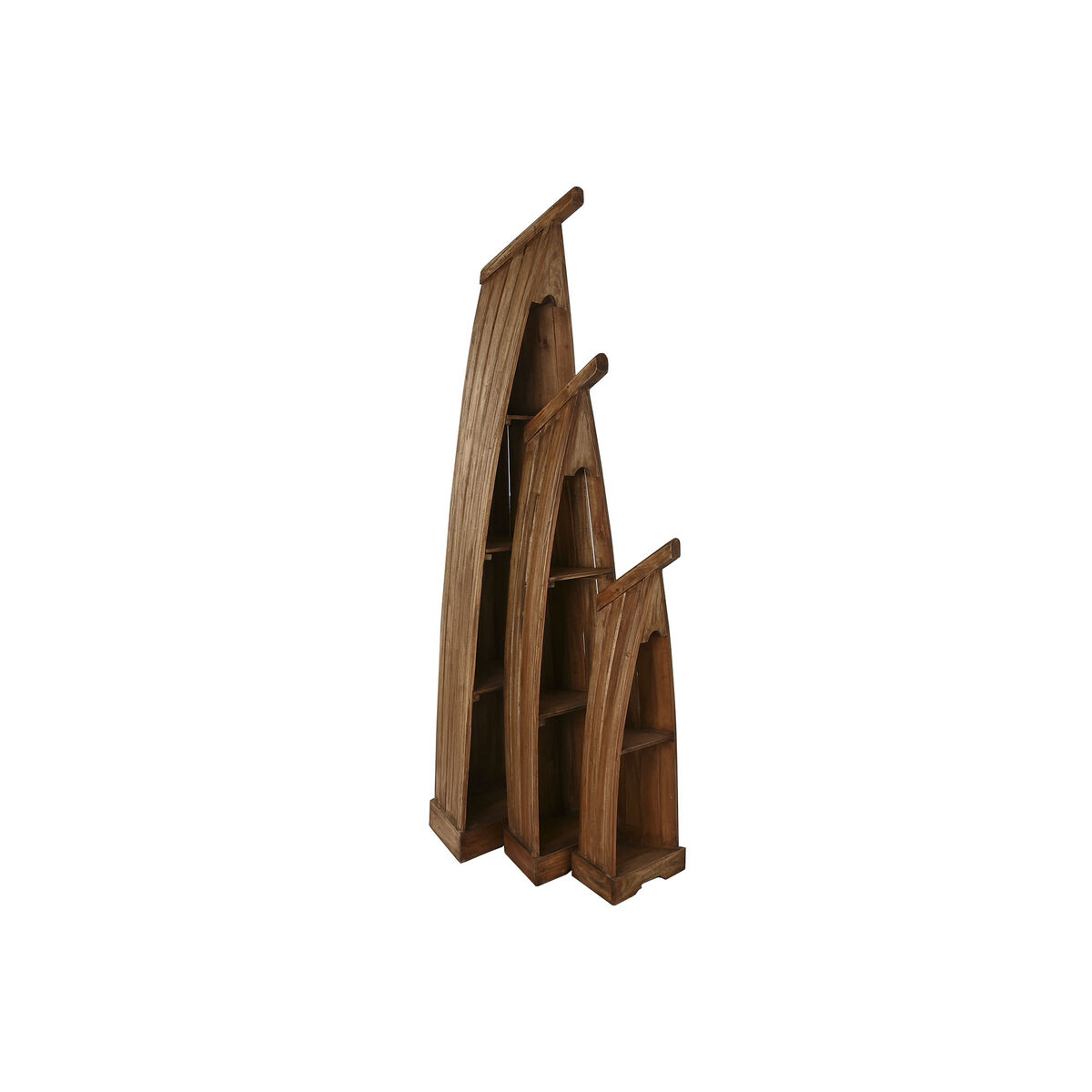 Bokhylla Home ESPRIT Trä 60 x 33 x 200 cm - 5