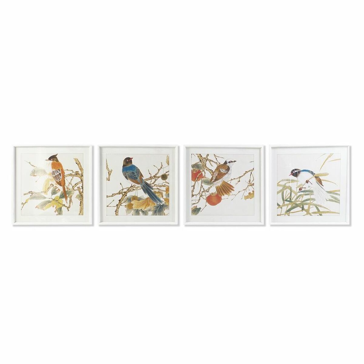 Tavla DKD Home Decor Glas Trä MDF 60 x 2,5 x 60 cm - 7