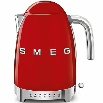 Vattenkokare Smeg 2400 W 1,7 L Röd Rostfritt stål Plast