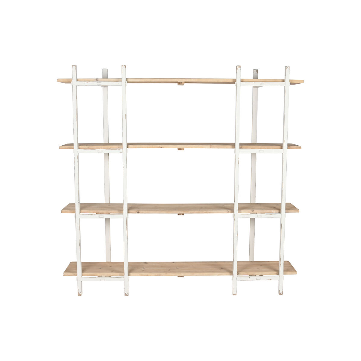 Bokhylla Home ESPRIT Vit Metall Gran 188 x 42 x 180 cm - 5