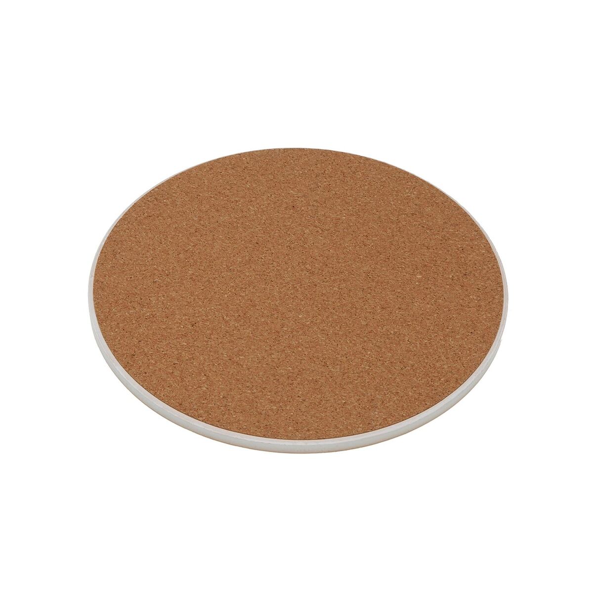 Bordsunderlägg Versa Blå Kork Keramik Mandala 20 X 0,6 X 20 CM - 2
