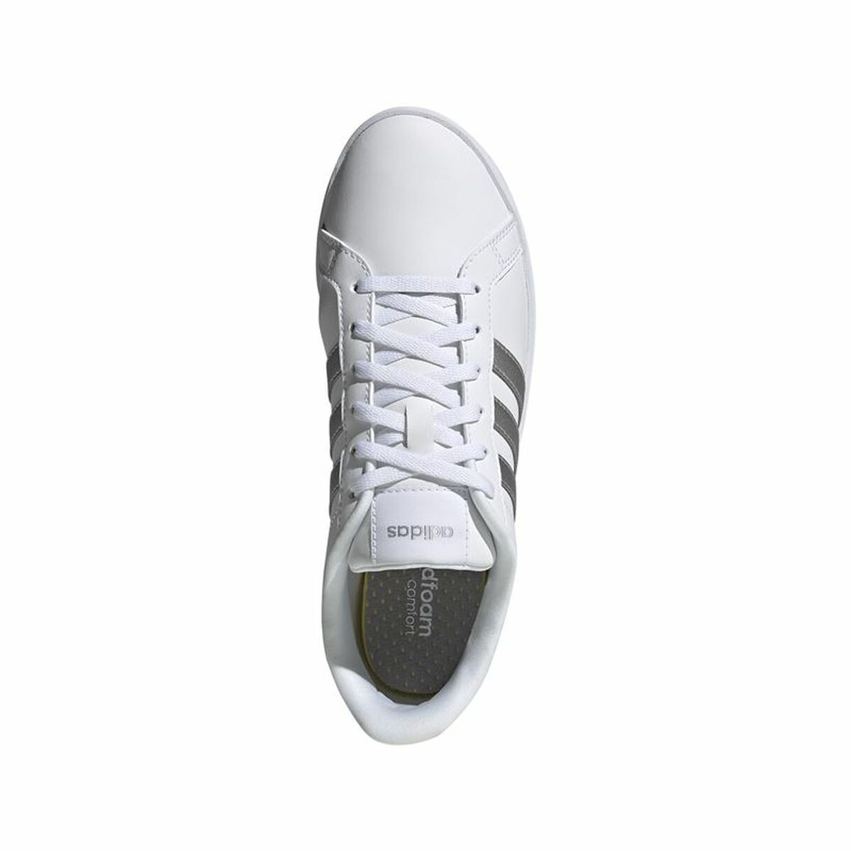 Gymnastiksko, Dam Adidas Courtpoint W Kvinna Vit - 3