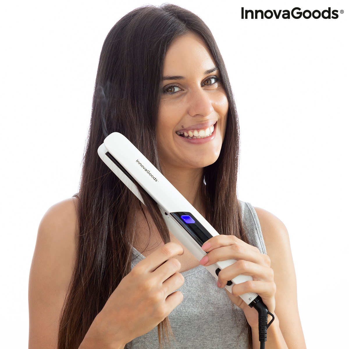 Keramiskt hårjärn med ånga Stemio InnovaGoods 36 W (Renoverade A) - 6