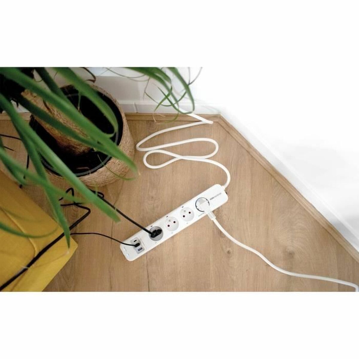 Ellist 4 Tomas-uttag utan brytare SCS SENTINEL SmartPlug 240 V - 3