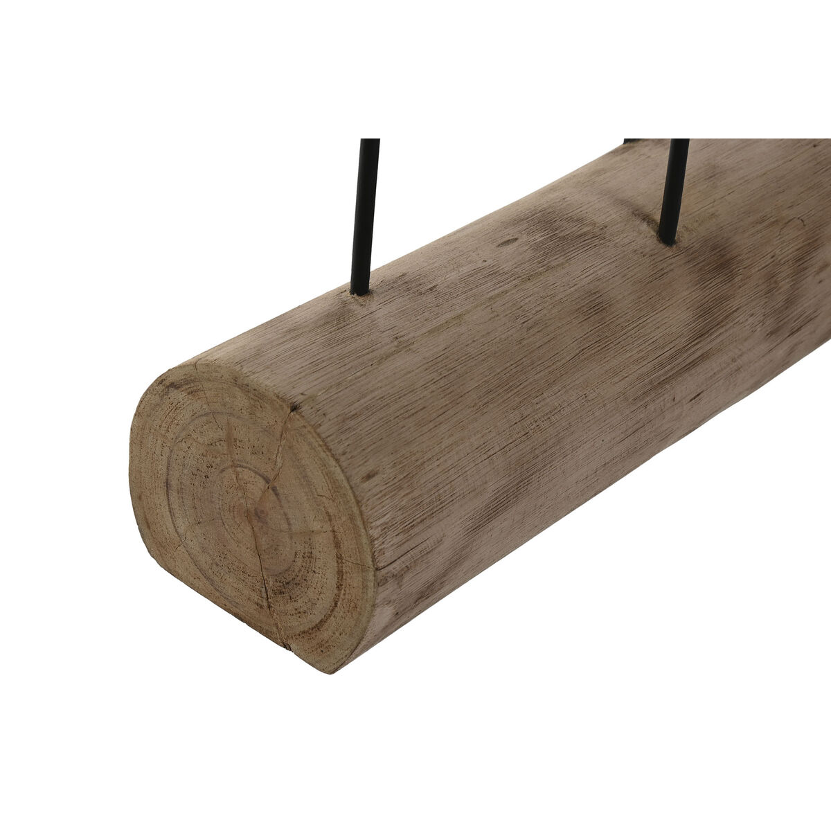 Prydnadsfigur Home ESPRIT Svart Naturell Fiskar 61,5 x 10 x 53,5 cm - 3