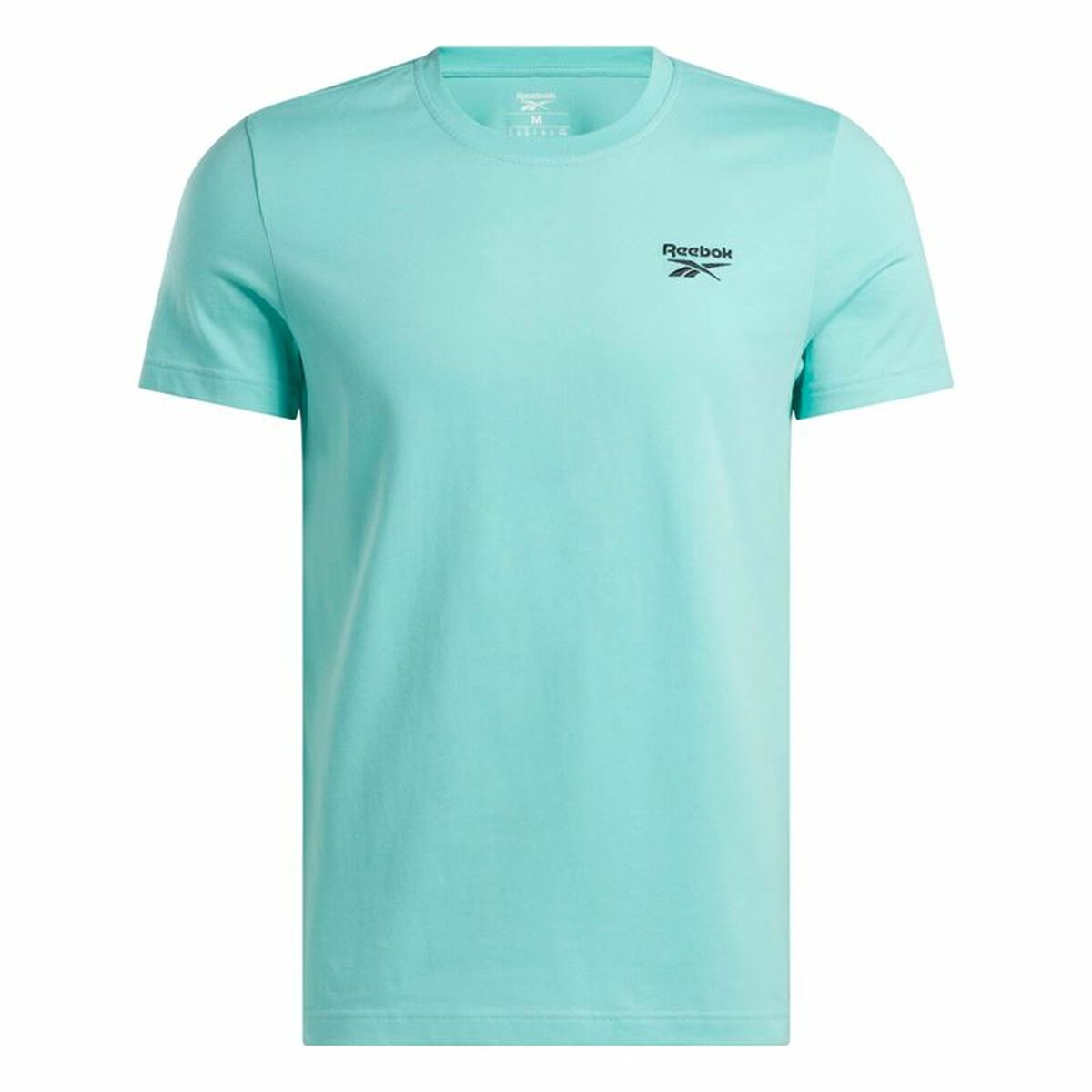 T-shirt med kortärm Herr Reebok Identity Smal Blå Himmelsblå