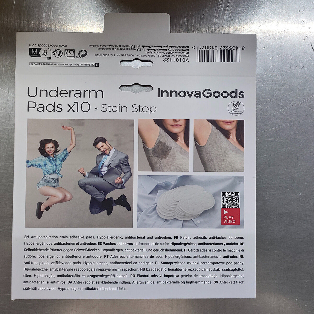 Svettskydd för armhålorna Stain Stop InnovaGoods - 30