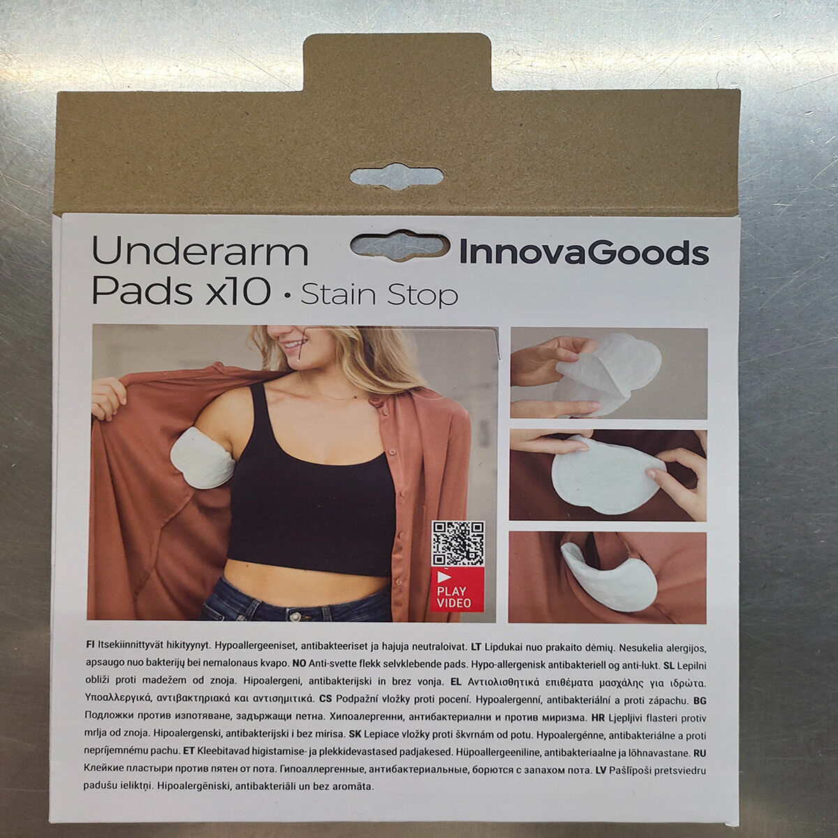 Svettskydd för armhålorna Stain Stop InnovaGoods - 31