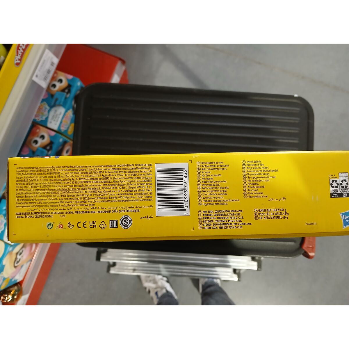 Modellera Spel Play-Doh F1259 8 botes Dentista - 9