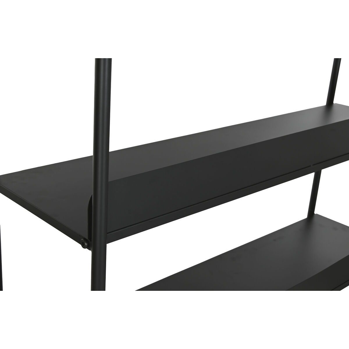 Bokhylla Home ESPRIT Svart Metall 100 x 30 x 180 cm - 5