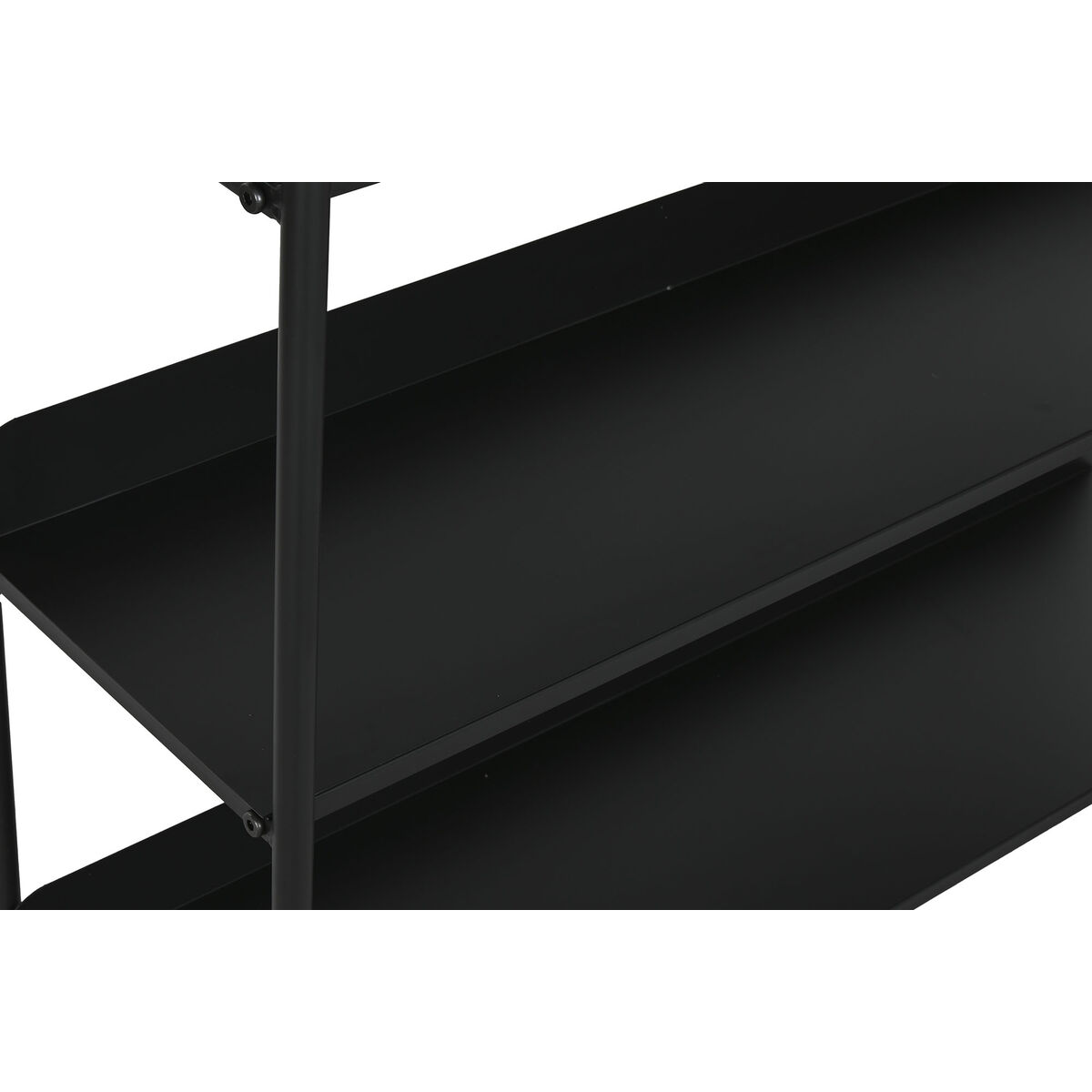 Bokhylla Home ESPRIT Svart Metall 100 x 30 x 180 cm - 2