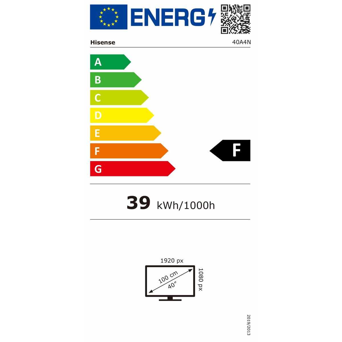 Smart TV Hisense 40A4N Full HD 40" LED D-LED - 2