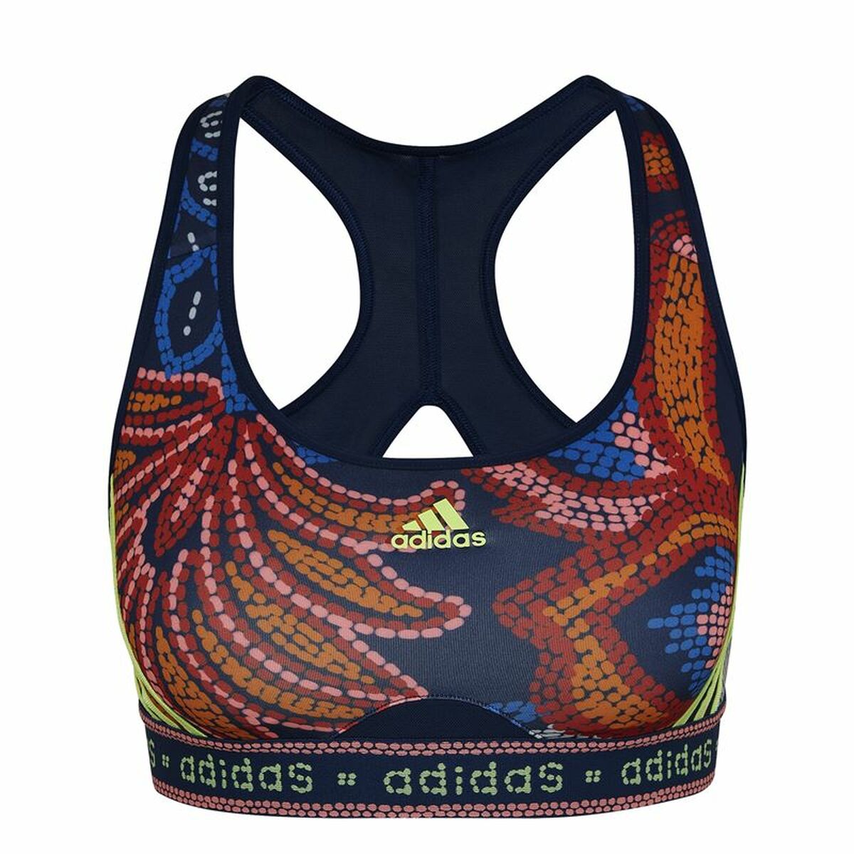 Sport-BH Adidas Farm Rio Marinblå - 5