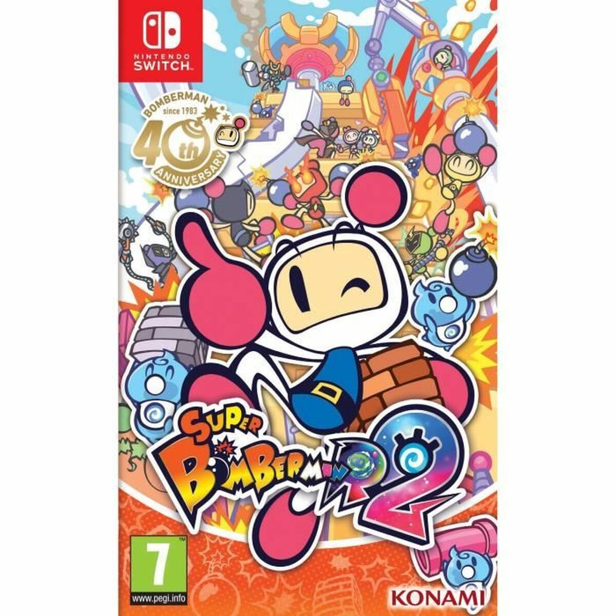 TV-spel för Switch Konami Super Bomberman R2