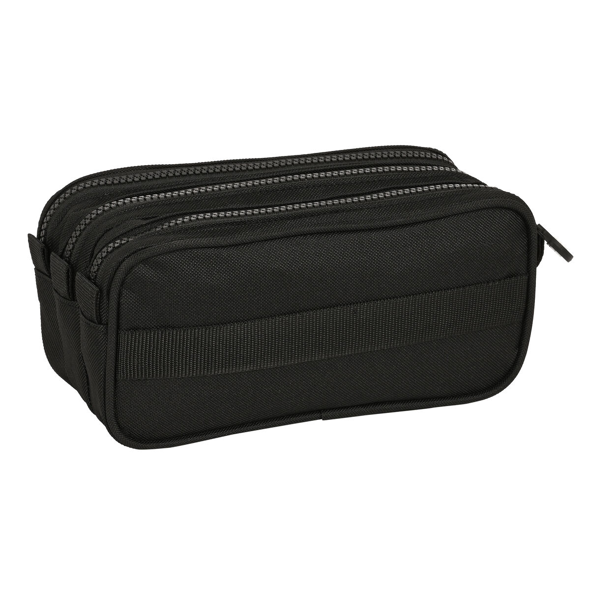 Tredubbel Carry-all Kappa 21,5 x 10 x 8 cm Svart - 2