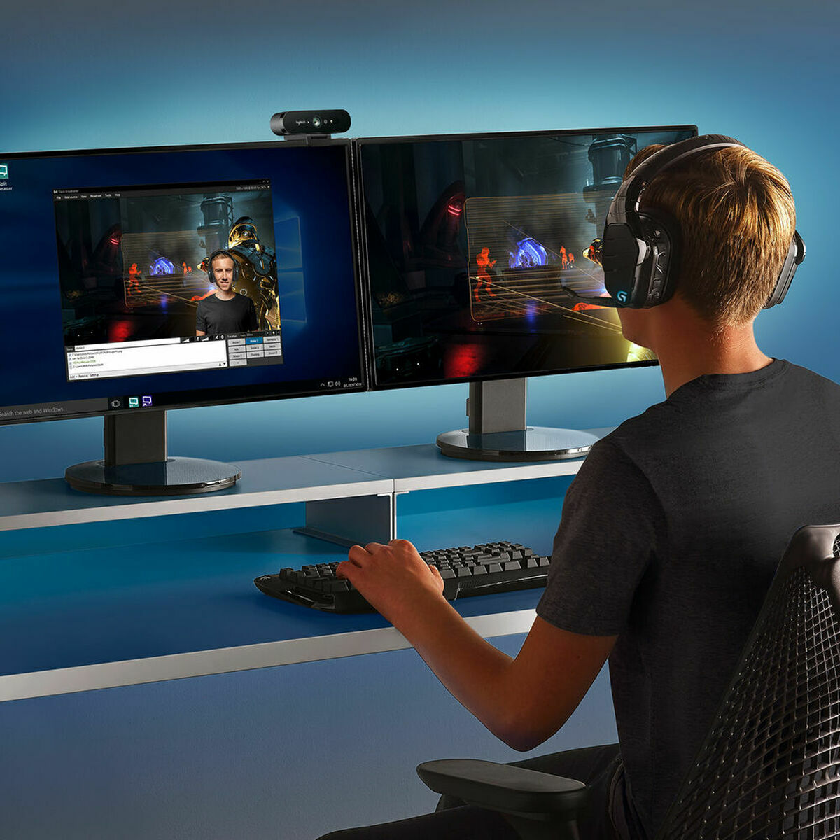 Webbkamera Logitech 960-001194 90 fps 13 mpx - 7