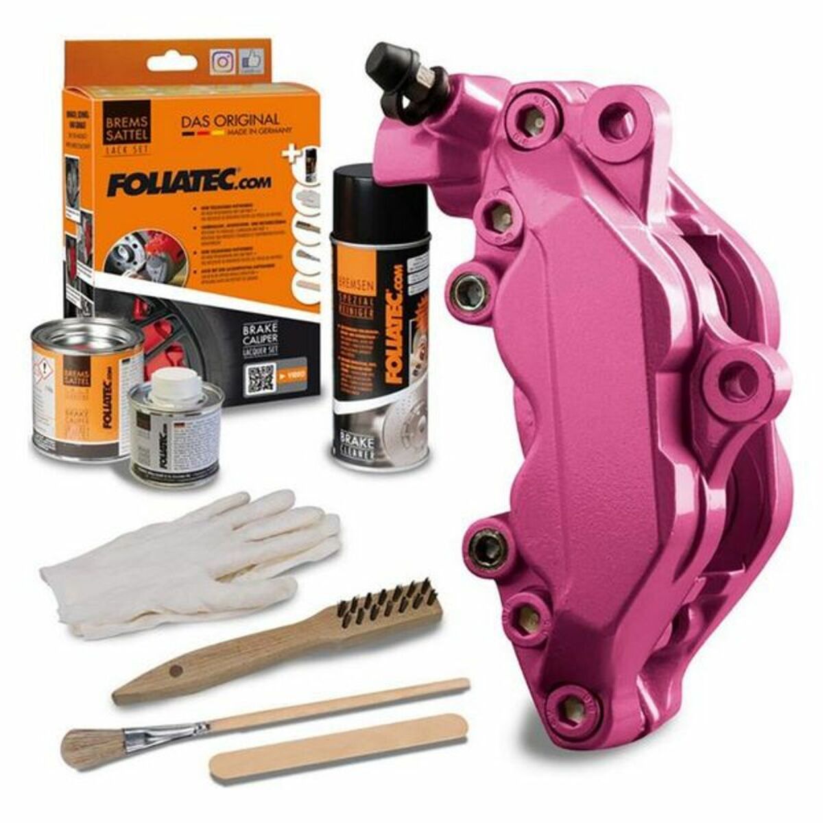Målarset Foliatec TOXIC Bromsok - 6