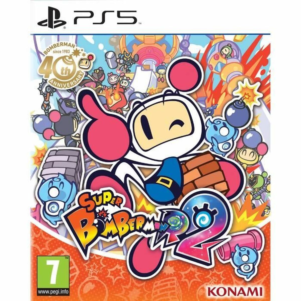 PlayStation 5 Videospel Konami Super Bomberman R2 - 7