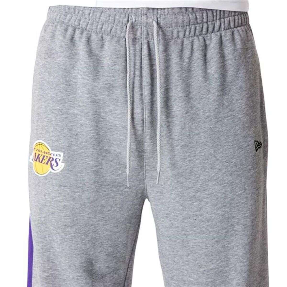 Byxor för vuxna New Era NBA LA Lakers  Grå Män - 4