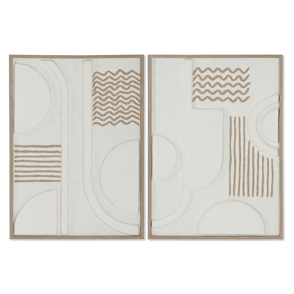 Tavla 3D Home ESPRIT Papper polystyren 50 x 2 x 70 cm 50 x 4 x 70 cm