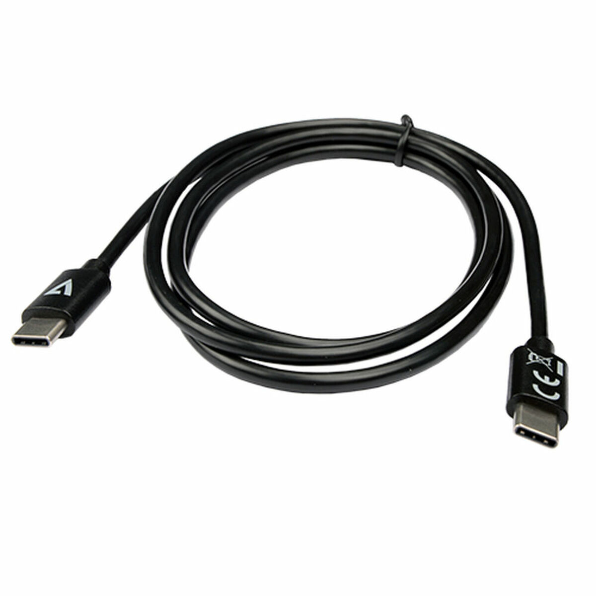USB-C-kabel V7 V7USB2C-1M Svart 1 m (1 antal) - 2