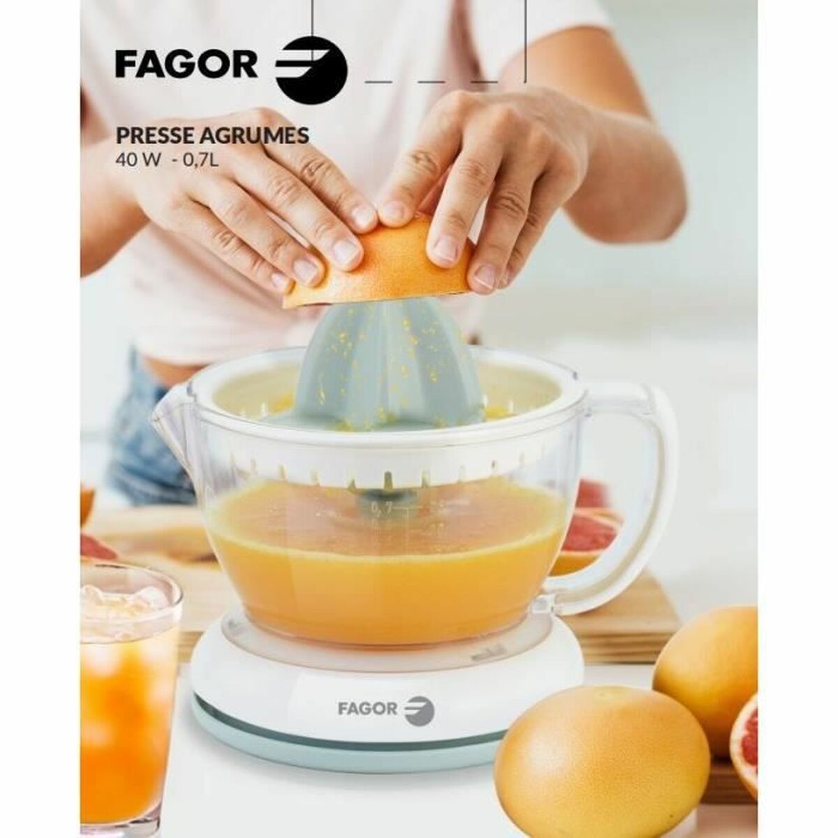 Elektrisk Juicepress Fagor 40 W 700 ml - 2