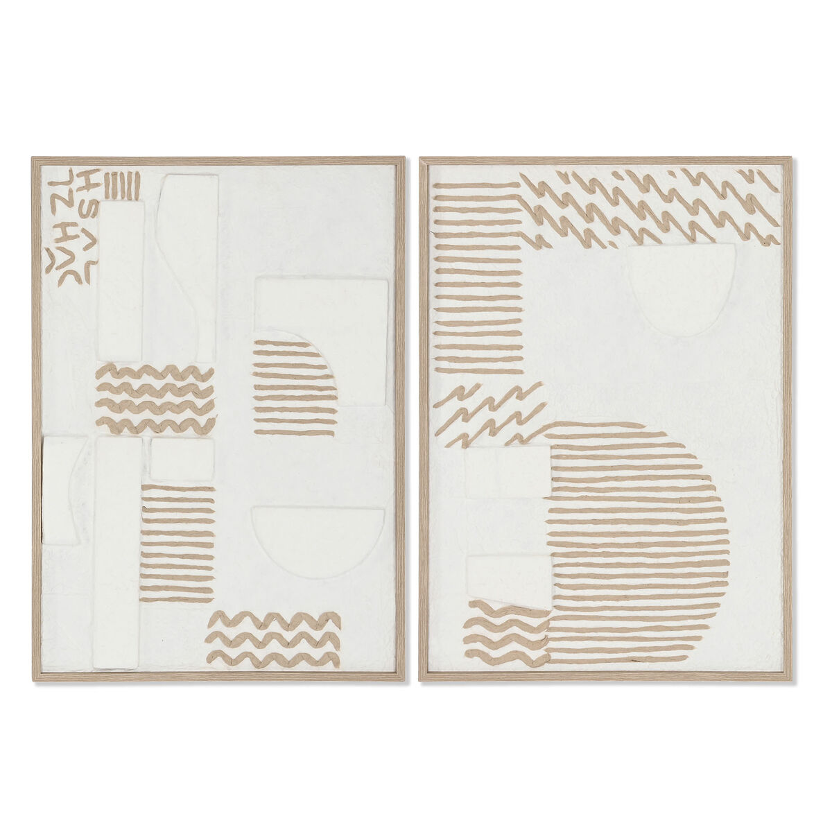 Tavla 3D Home ESPRIT Papper polystyren 50 x 2 x 70 cm 50 x 3 x 70 cm