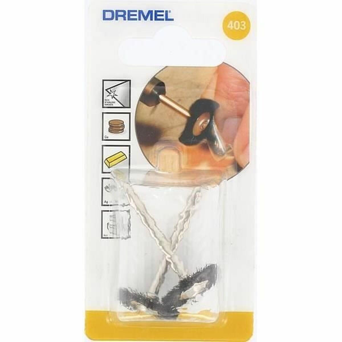 Borste Dremel 403JA Ø 19 mm - 3